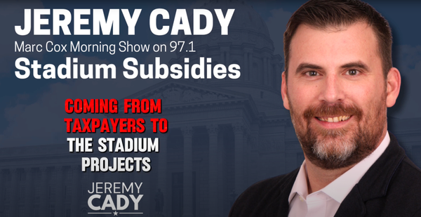 Jeremy Cady with Marc Cox on Stadium Subsidies