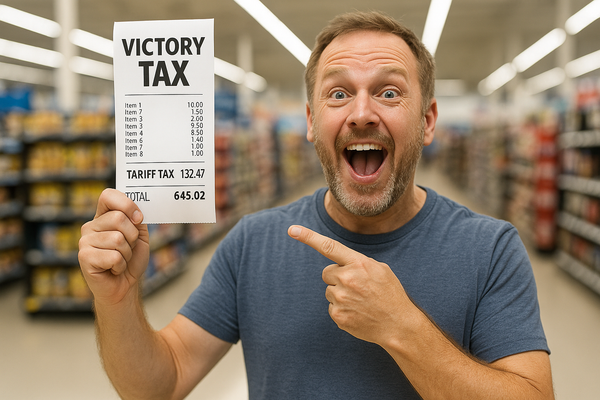 Man Proudly Declares Foreign Governments Pay U.S. Tariffs